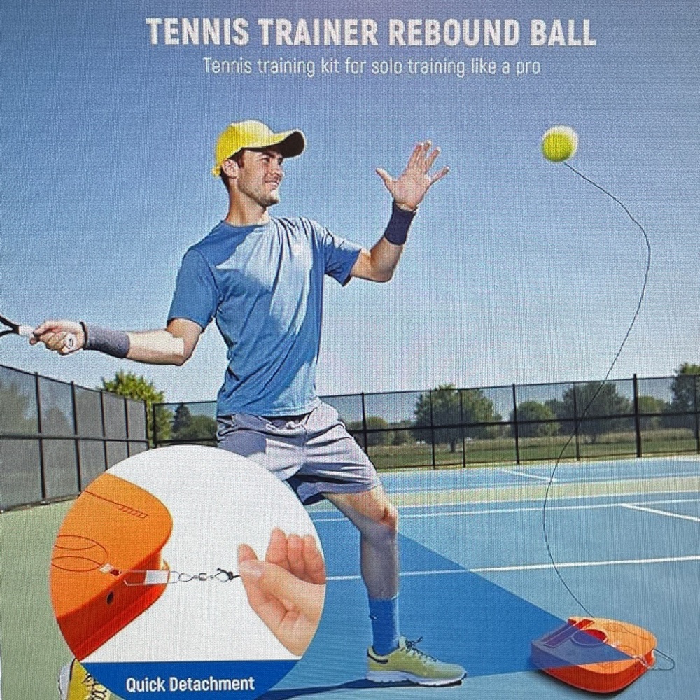 Portable Solo Tennis Trainer